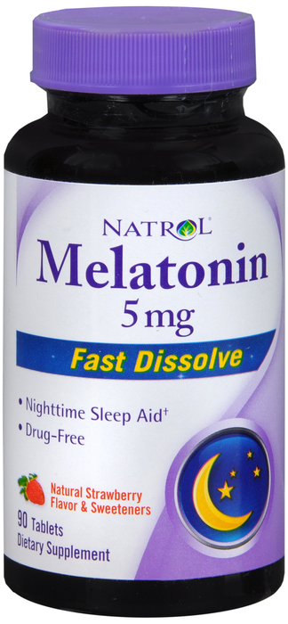 Natrol Melatonin 5mg Fast Dissolve Tablets 90ct