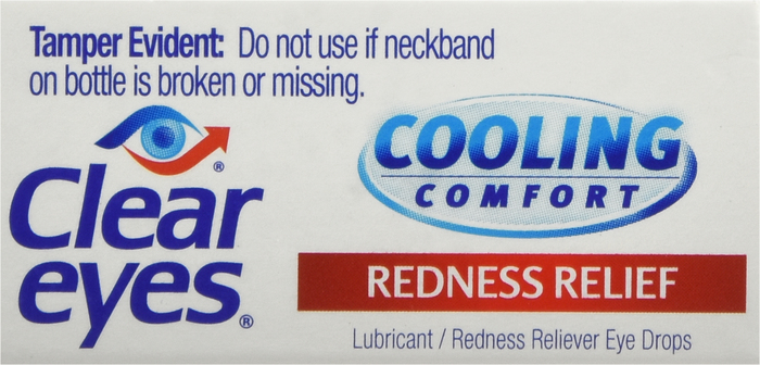 Clear Eyes Cooling Comfort Redness Relief Drops 0.5oz