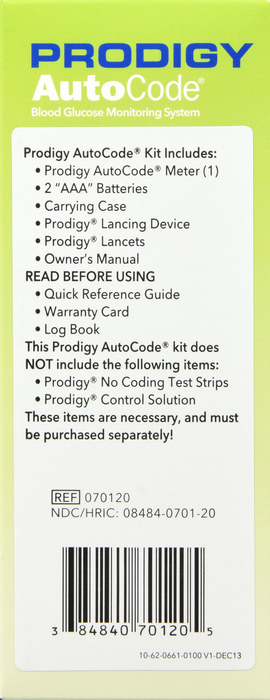 Prodigy AutoCode Talking Meter Kit