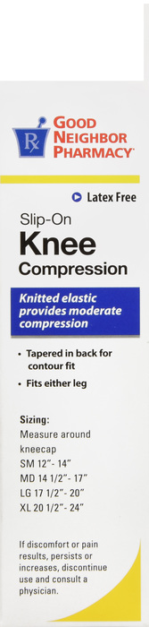 Good Neighbor Pharmacy Slip-on Knee Compression Beige Small 1ct