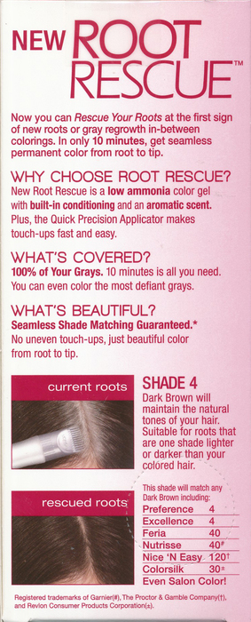 ROOT RESCUE 4 DARK BROWN