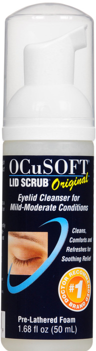 OCUSOFT EYE LID SCRUB FOAM ORIG 50ML