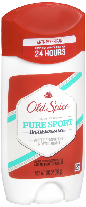 Old Spice High Endurance Solid Pure Sport Deodorant 3oz