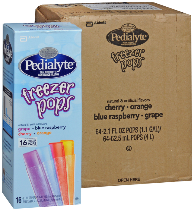 PEDIALYTE FREZ POP ASSORT RETL 4X16CT