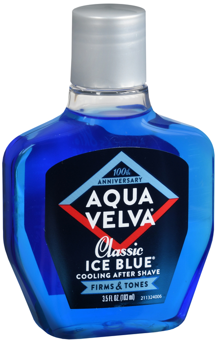 Aqua Velva Classic Ice Blue After Shave 3.5oz