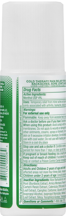 Biofreeze Cool The Pain Roll-On Fast Acting Menthol Pain Relief 2.5oz