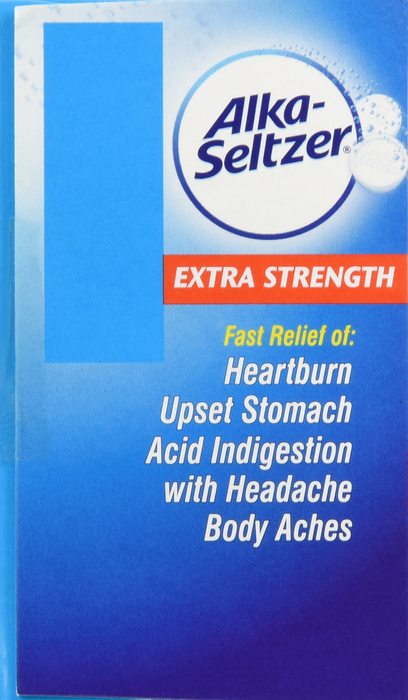 Alka-Seltzer Extra Strength Effervescent Tablets 24ct