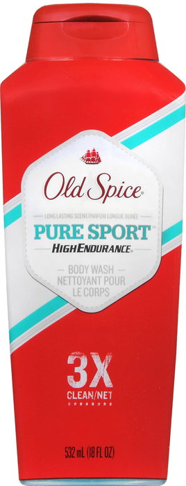 Old Spice Pure Sport High Endurance Body Wash 18oz