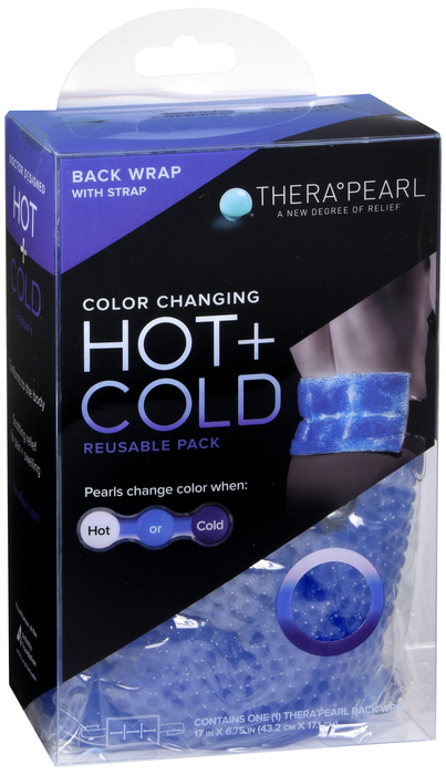 TheraPearl Reusable Hot & Cold Therapy Back Wrap 1ct