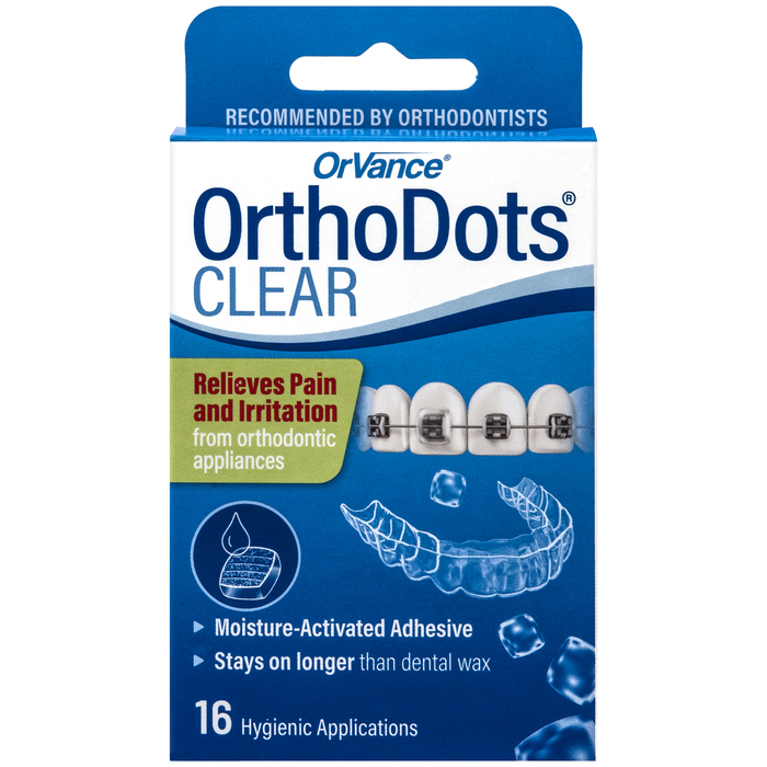 ORVANCE ORTHO DOTS CLEAR 16CT