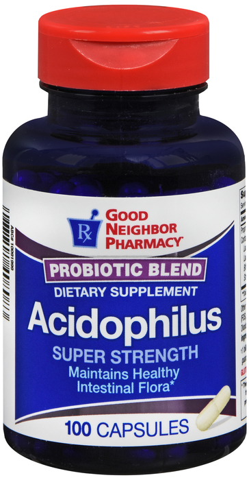 Good Neighbor Pharmacy Acidophilus Super Strength Caplets 100ct