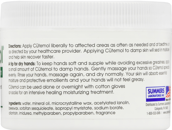 CUTEMOL EMOLLIENT CREAM 8OZ