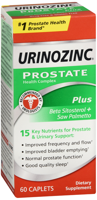 URINOZINC PROSTATE HEALTH COMPLEX 60CT