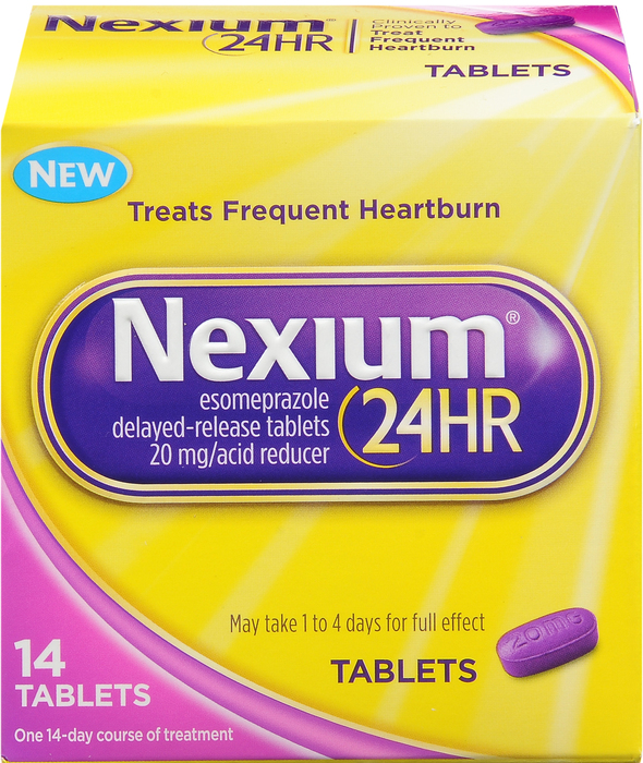 Nexium 24HR 20mg Heartburn Relief Tablets 14ct