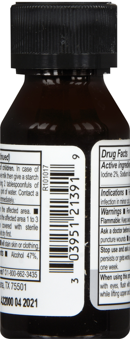 IODINE TINCTURE 2% MILD 1OZ HUMCO