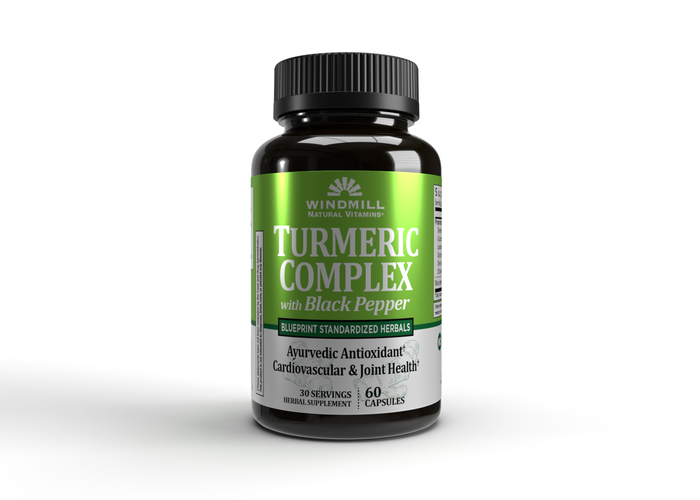 Windmill Turmeric Complex Black Pepper Capsules 60ct