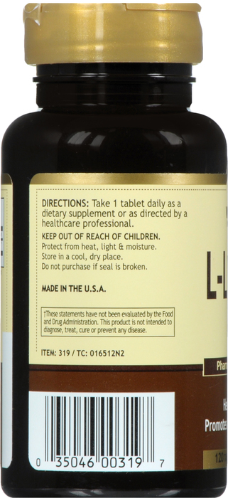 L-LYSINE 500MG HCI TABLET 120CT WINDML