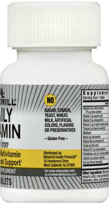 MULTIVIT W/IRON TABLET 100CT WINDML