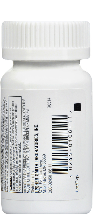 FERROUS SULFATE 325MG EC TAB 100CT U-S