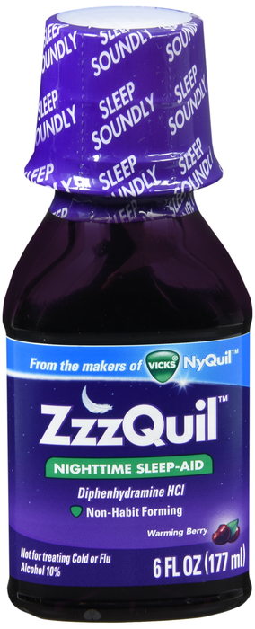 ZZZQuil Nighttime Sleep-Aid Liquid 6oz