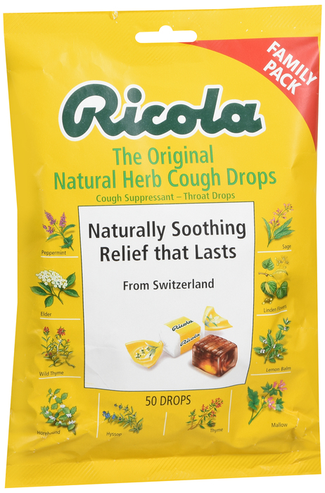 Ricola Bag Family Original Herb Drops 50ct