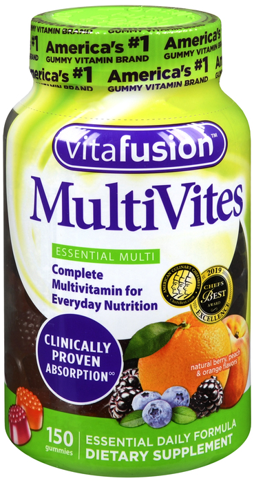 Vitafusion MultiVites Complete Multivitamin Gummies 150ct