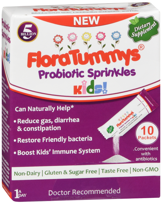 FLORA TUMMY PROBIOTIC KIDS SPRNKLS 10 PK