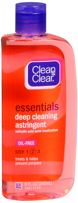 CLEAN&CLEAR ASTRINGENT DEEP CLEAN 8OZ