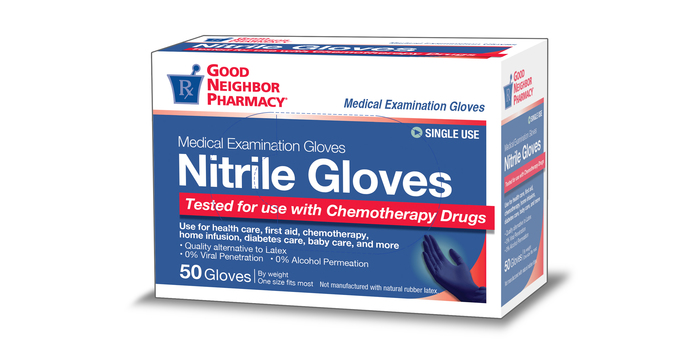 Good Neighbor Pharmacy Latex Gloves Powder Free 50ct