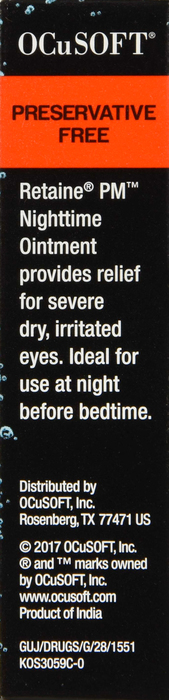 RETAINE PM NIGHTTIME LUB EYE OINTMENT 5G