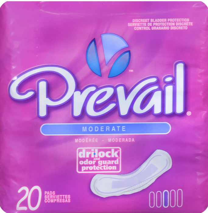 PREVAIL BLADR MODERT PAD 9X20