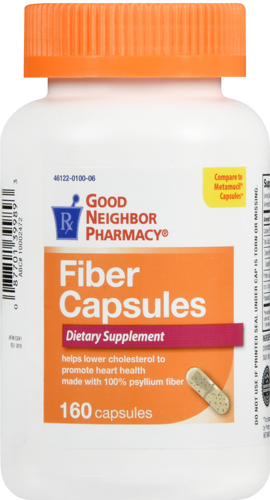 Good Neighbor Pharmacy Fiber Laxative Caplets 160ct