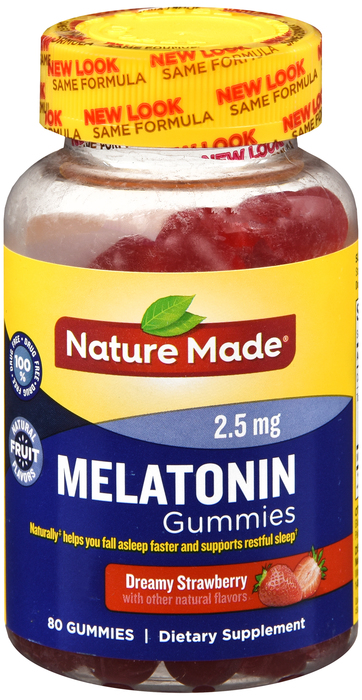 Nature Made Melatonin 2.5mg Gummies 80ct