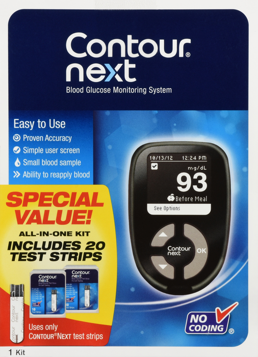 Contour Next Meter All-In-One Kit 1ct