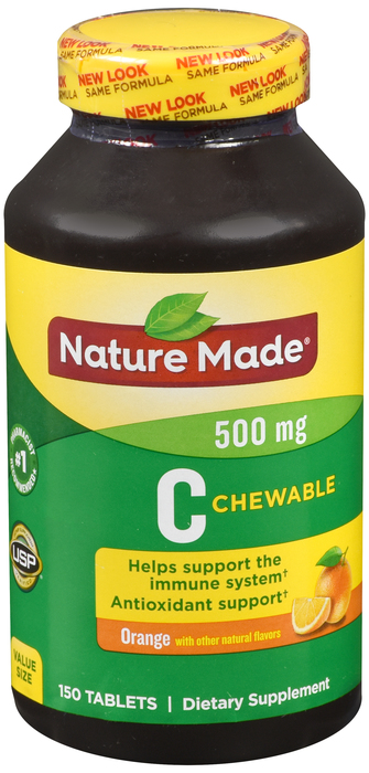 Nature Made Vitamin C 500mg Tablets 150ct