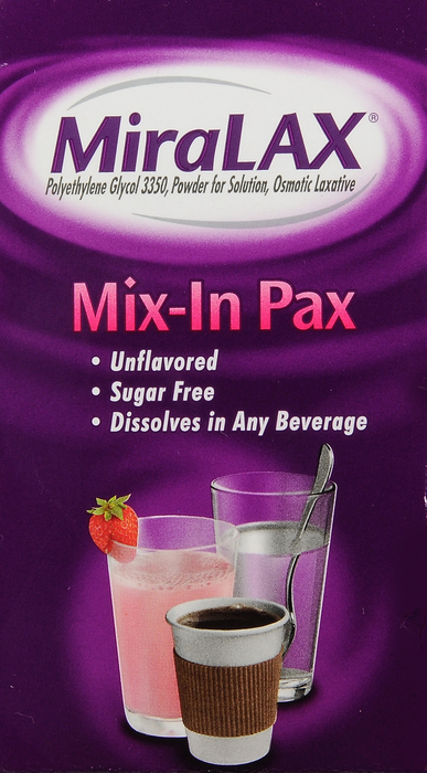 MiraLAX Mix-In Pax Packets 10ct