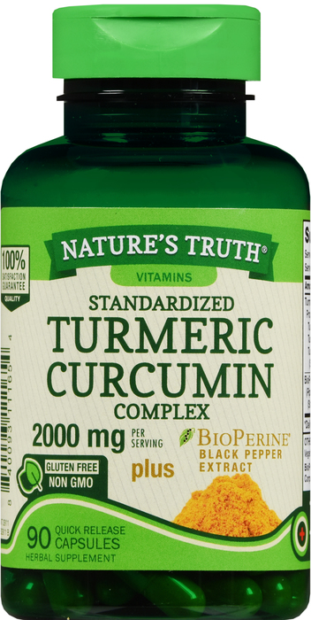 TURMERIC CMPLX 2000MG CAP 90CT NAT TRU