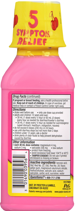 Pepto Bismol Liquid Cherry 8oz