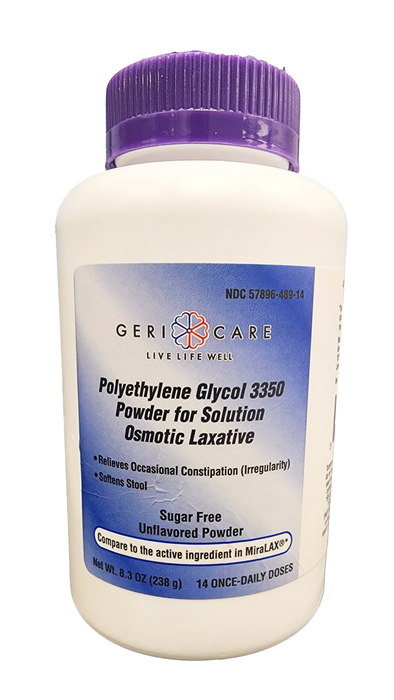 POLYETHYLENE GLYCOL 3350 PWD 8.3OZ GERI