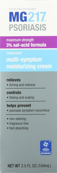 MG217 Psoriasis Medicated Multi-Symptom Cream 3.5oz