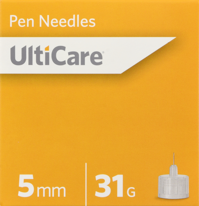 UltiCare Pen Needle 5mm 31g 100ct