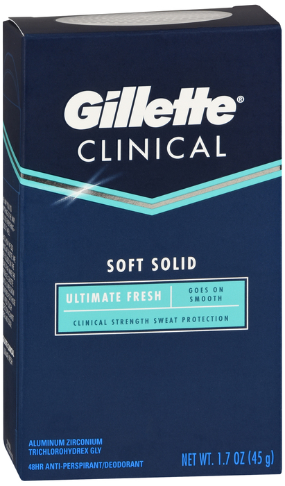 GILLETTE CLINICAL SOLID FRESH 1.7OZ