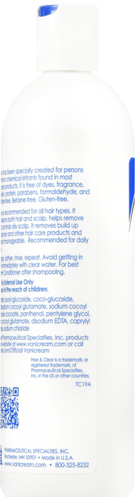 Free & Clear Sensitive Skin Shampoo 12oz