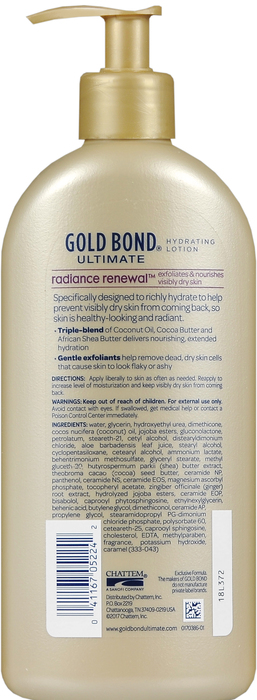 GOLD BOND ULTIMATE LOT RADANCE RENW 14OZ