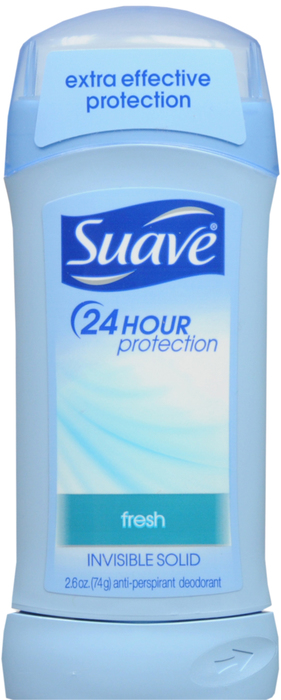 Suave Anti-Perspirant Invisible Solid Fresh Deodorant 2.6oz