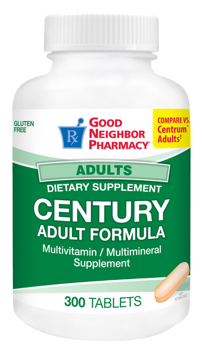 Good Neighbor Pharmacy Century Multivitamin Tablets 300ct