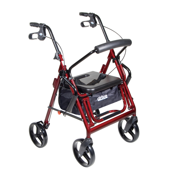 Rollator Duet Burgundy