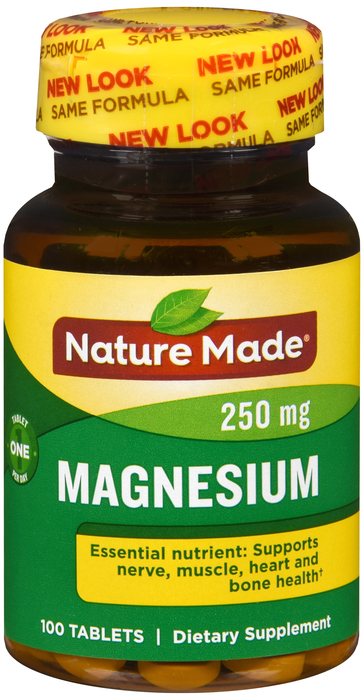 Nature Made MAGNESIUM OXIDE 250MG TAB 100ct