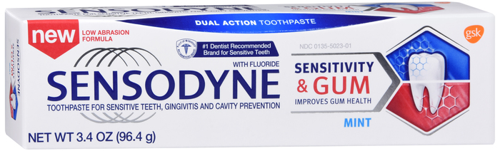 Sensodyne Sensitivity & Gum Mint Toothpaste 3.4oz