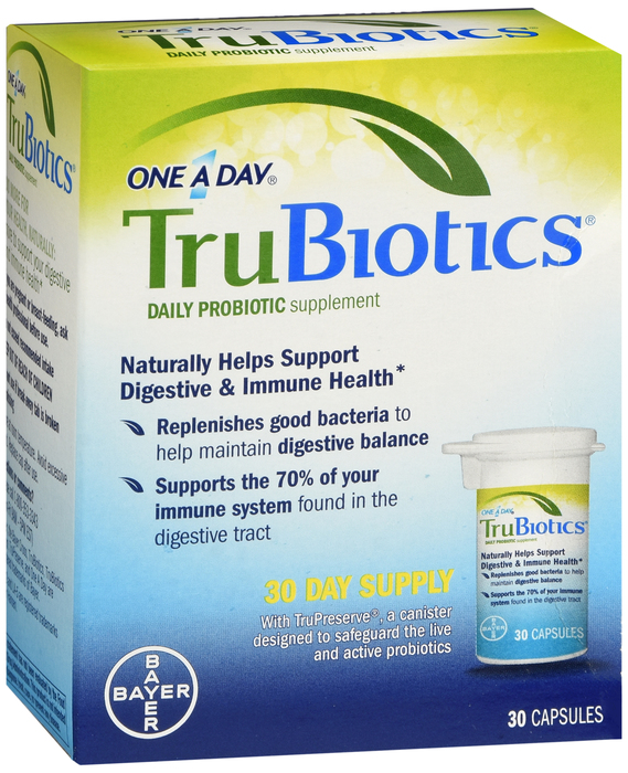 TRUBIOTICS DIGETSIVE CAPSULE 30CT